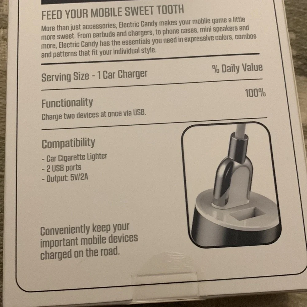 Portable car charger